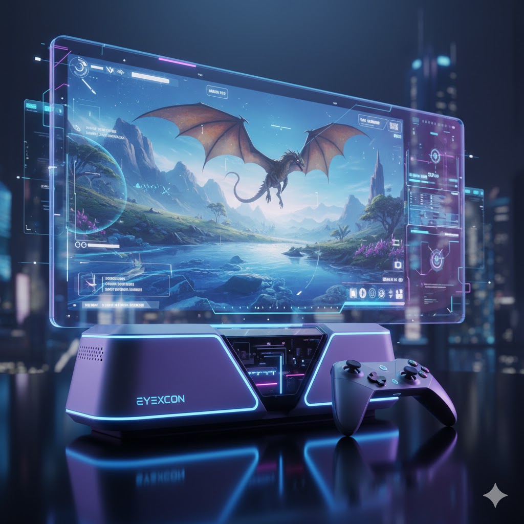 Tommy Jacobs Consoles Eyexcon The Future of Next-Gen Gaming Technology