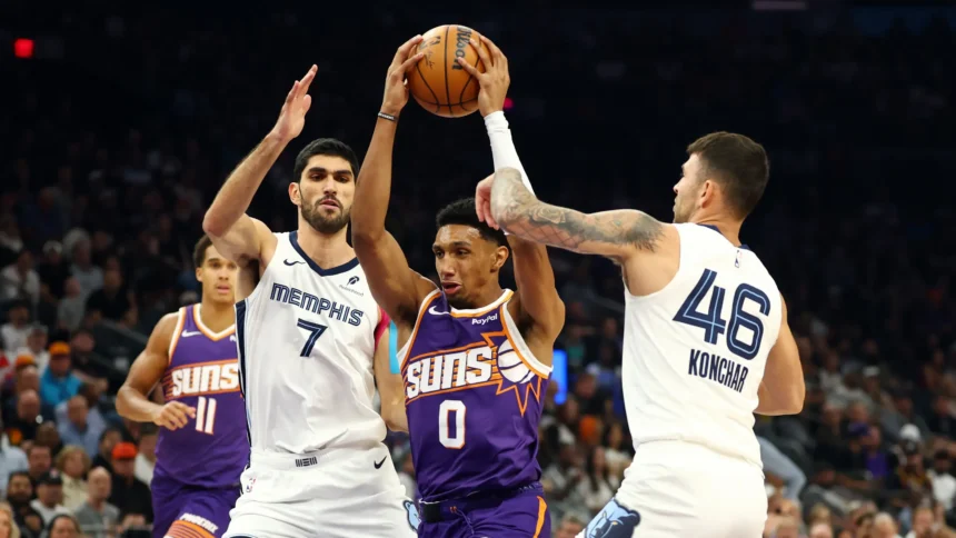 Phoenix Suns vs Memphis Grizzlies Match Player Stats